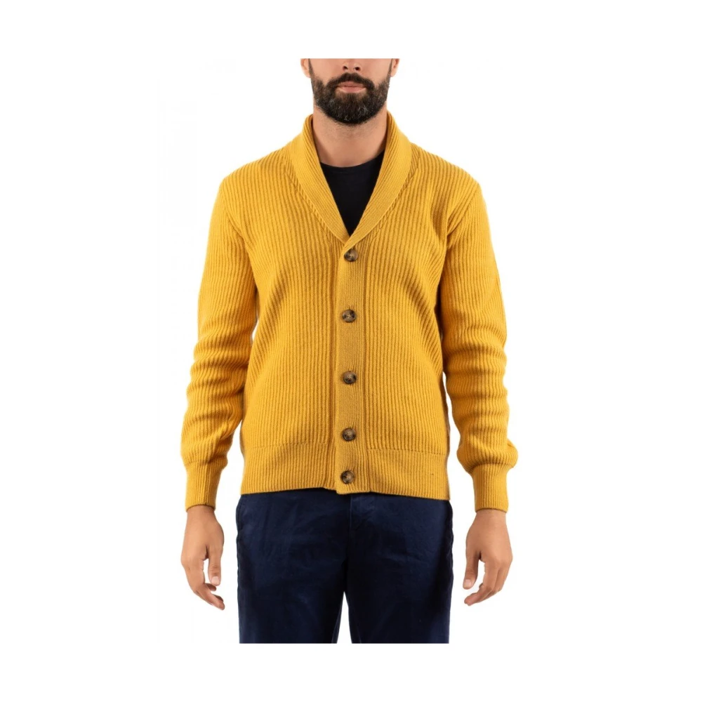 Brooksfield Herenoverhemd Yellow Heren