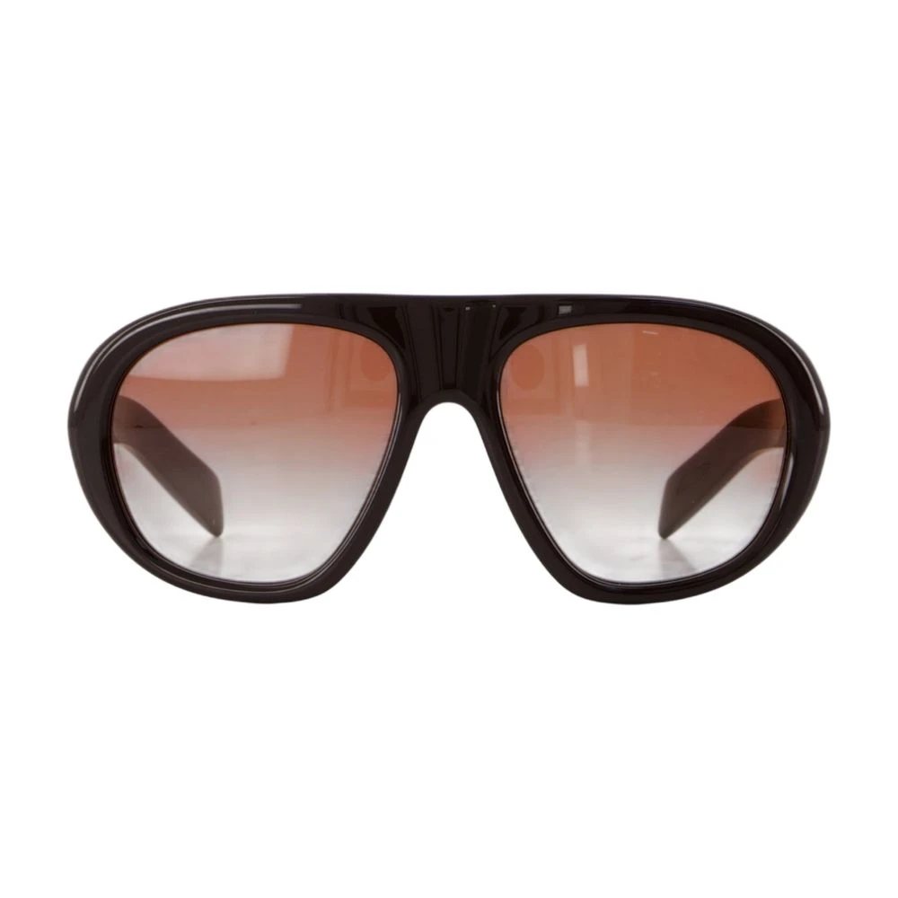 Prada Brown Pr C05s 27I70x Woman Sunglasses Acetate Geometric Normal Nuanced - Image 2