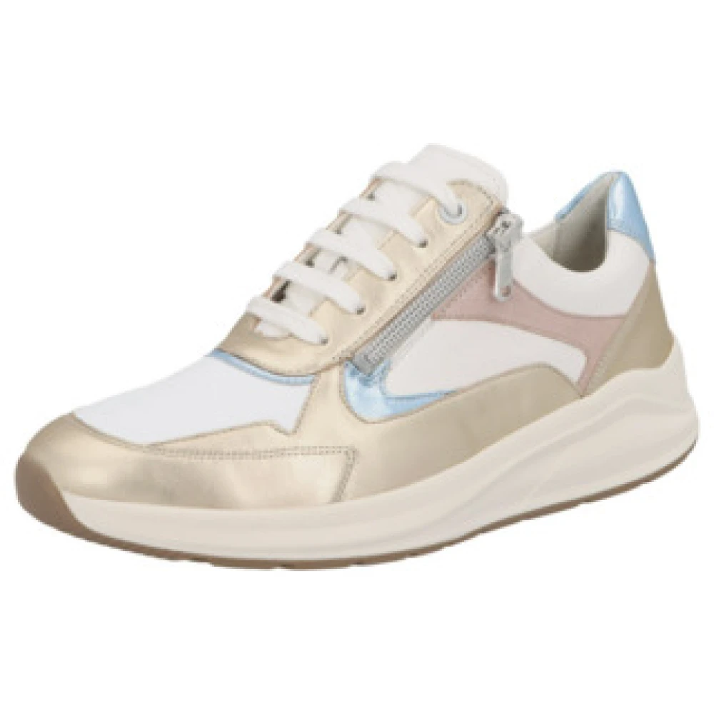 Solidus Gouden damessneaker- comfortabel en stijlvol Dames Schoenen Veelkleurig Multicolor