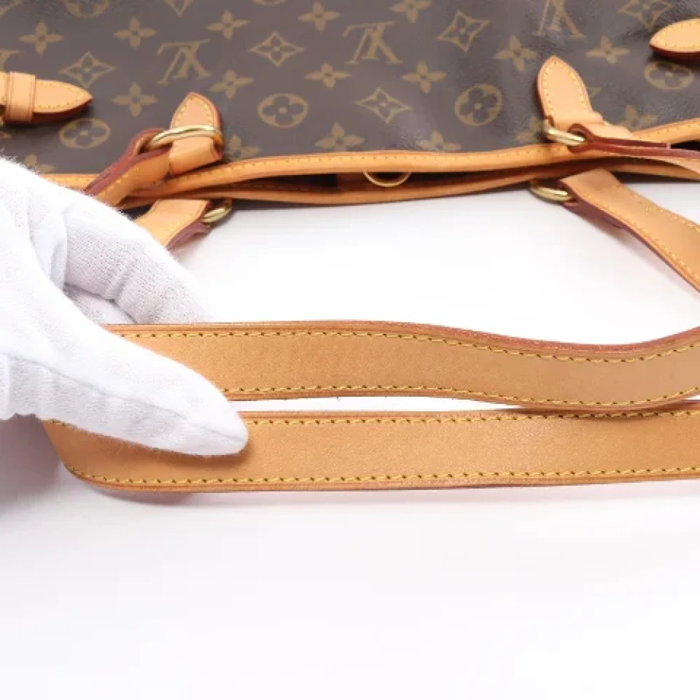 Louis Vuitton Vintage Pre-owned Canvas shoulder-bags Brown Dames