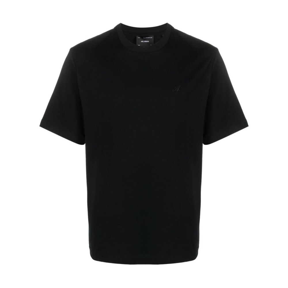 Black Embroidered T shirts and Polos Axel Arigato T Shirts