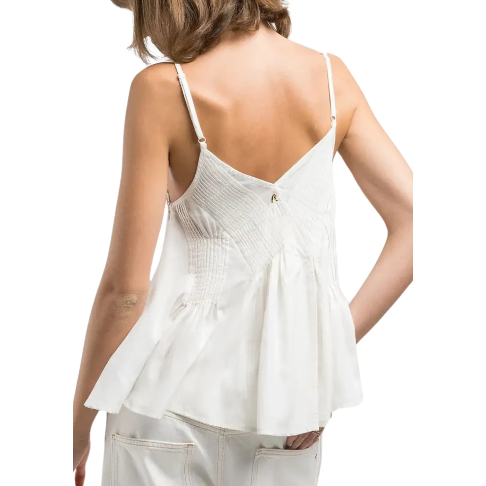 Replay Stijlvolle Top White Dames