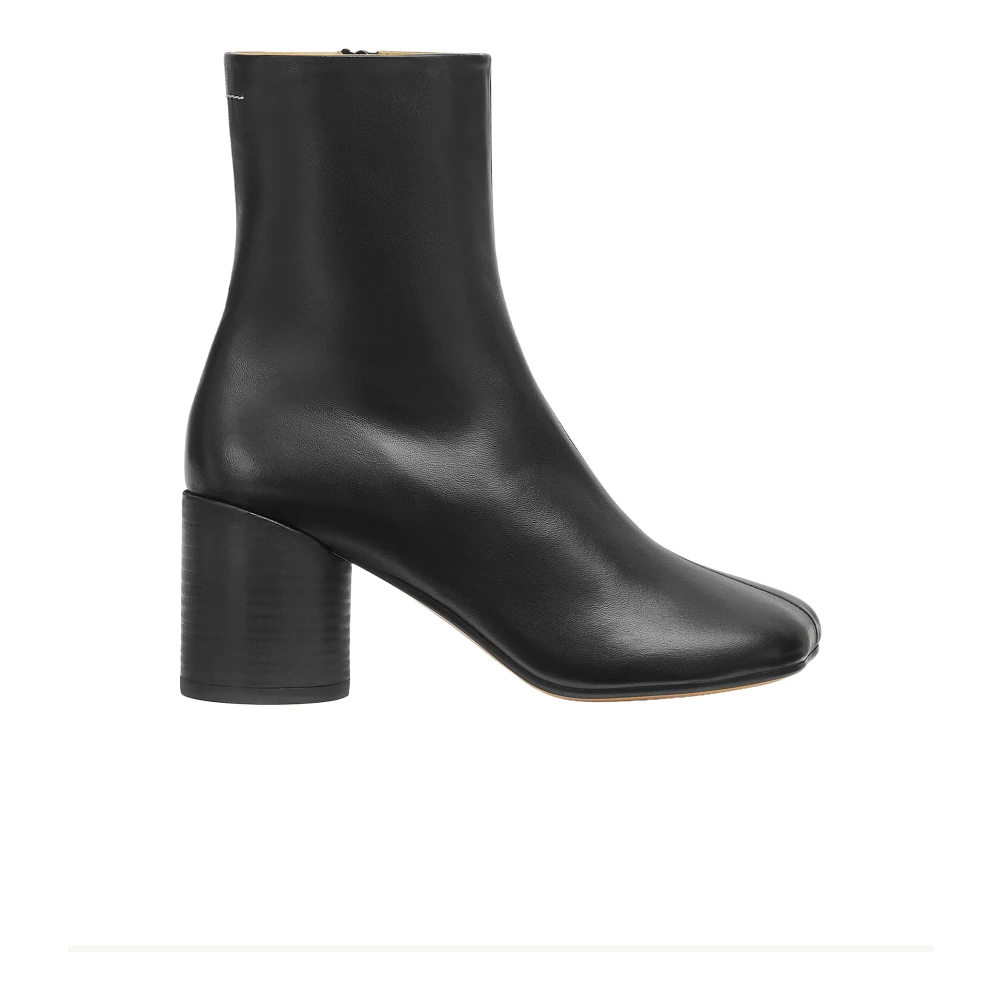 Mm6 Maison Margiela Black Heeled Boots, Female, 6 Uk, Heeled Boots