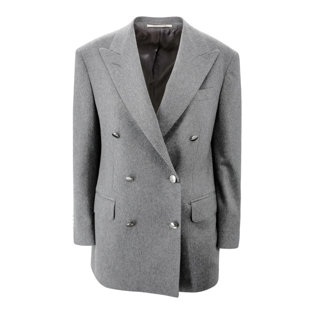 Tagliatore Grijze Jas voor Mannen Gray Dames