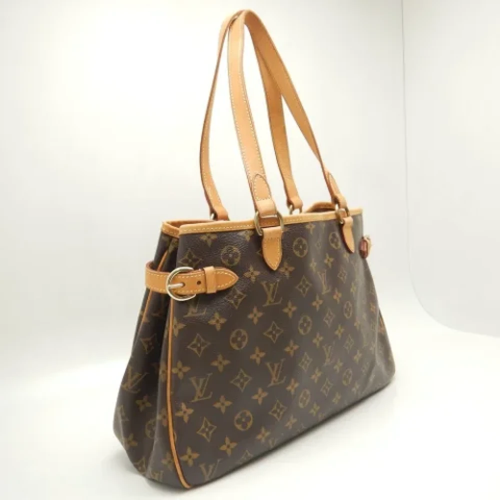 Louis Vuitton Vintage Pre-owned Plastic shoulder-bags Brown Dames