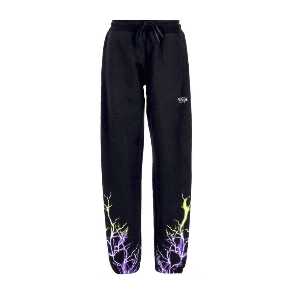 Phobia Archive Uomo Nero Pantaloni, Xl, New,