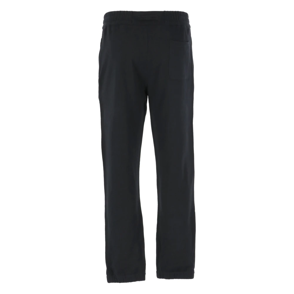 Ermenegildo Zegna Zwarte Katoenen Broek met Elastische Taille Black Heren