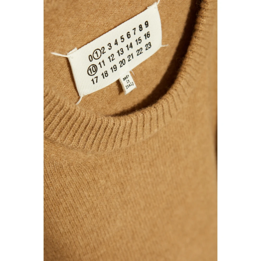 Maison Margiela Wollen trui Beige Heren