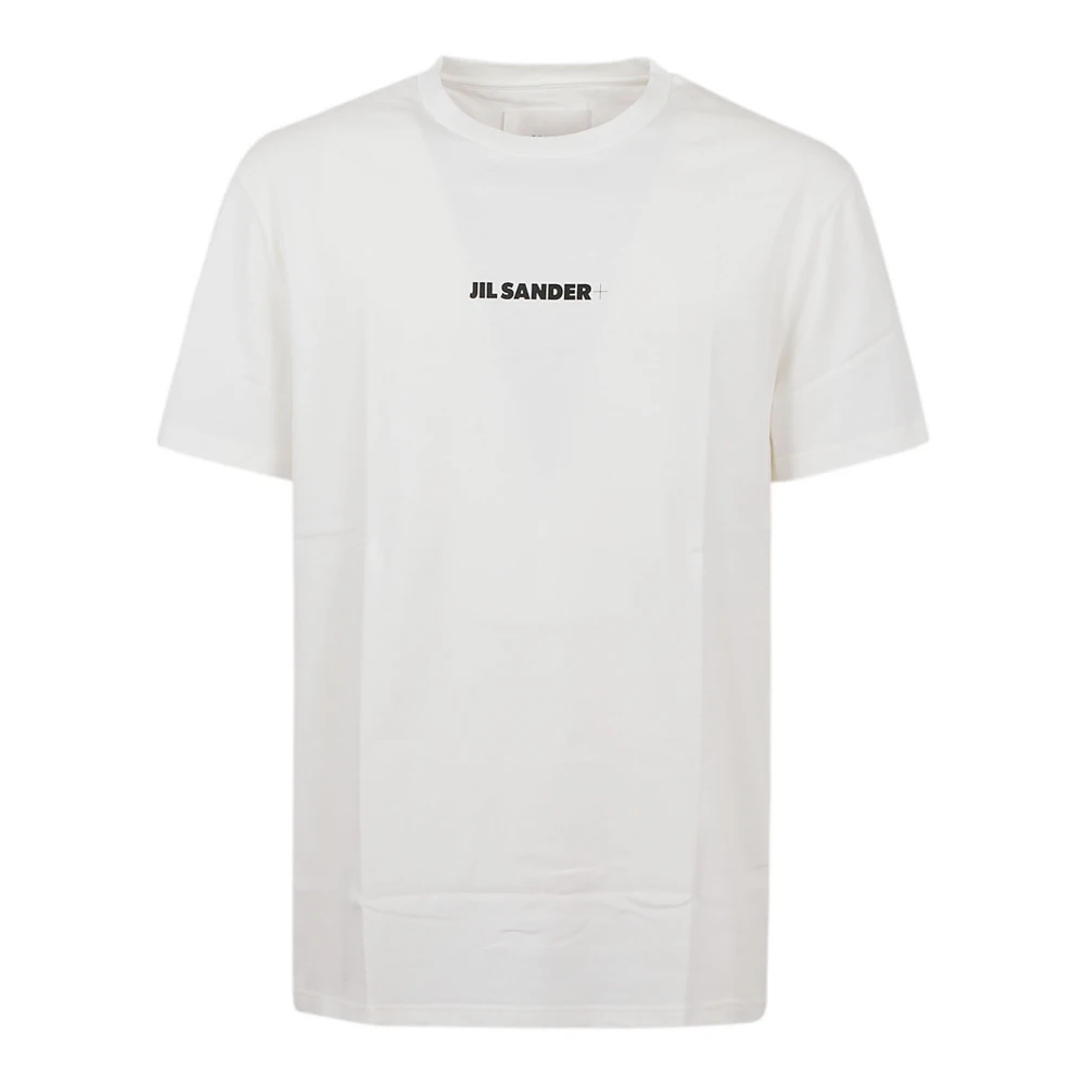 Jil Sander Klassiek Wit Katoenen T-shirt White Heren