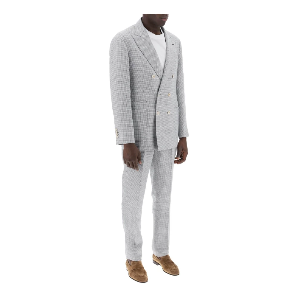 BRUNELLO CUCINELLI Suits Gray Heren