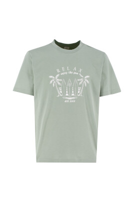 t-shirt-en-coton-giza-a-col-rond-avec-impression-sur-le-devant