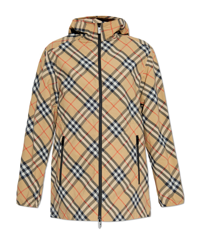 manteau-zippe-a-capuche-nova-a-carreaux