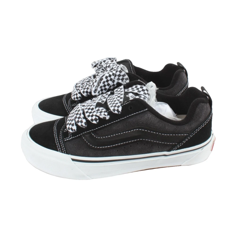 Vans Men's Black Sneakers, 2 Uk, Knu Skool Vlt Lx
