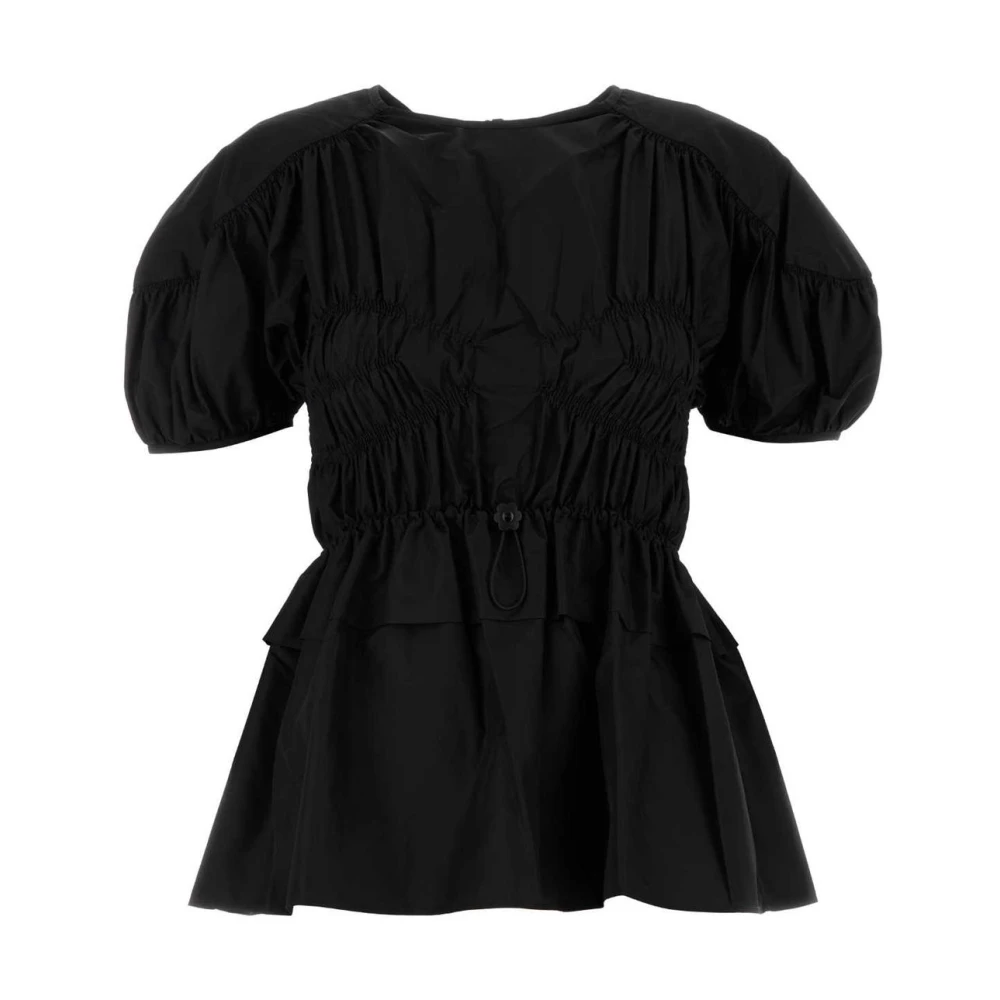 Cecilie Bahnsen Women's Black Brooklyn Top