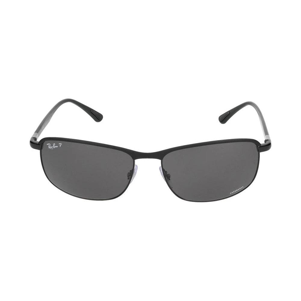 Ray-Ban RB3671CH, Black Polarized Sunglasses Dark Grey Polarised+ lenses, Mojo Glasses - Image 4