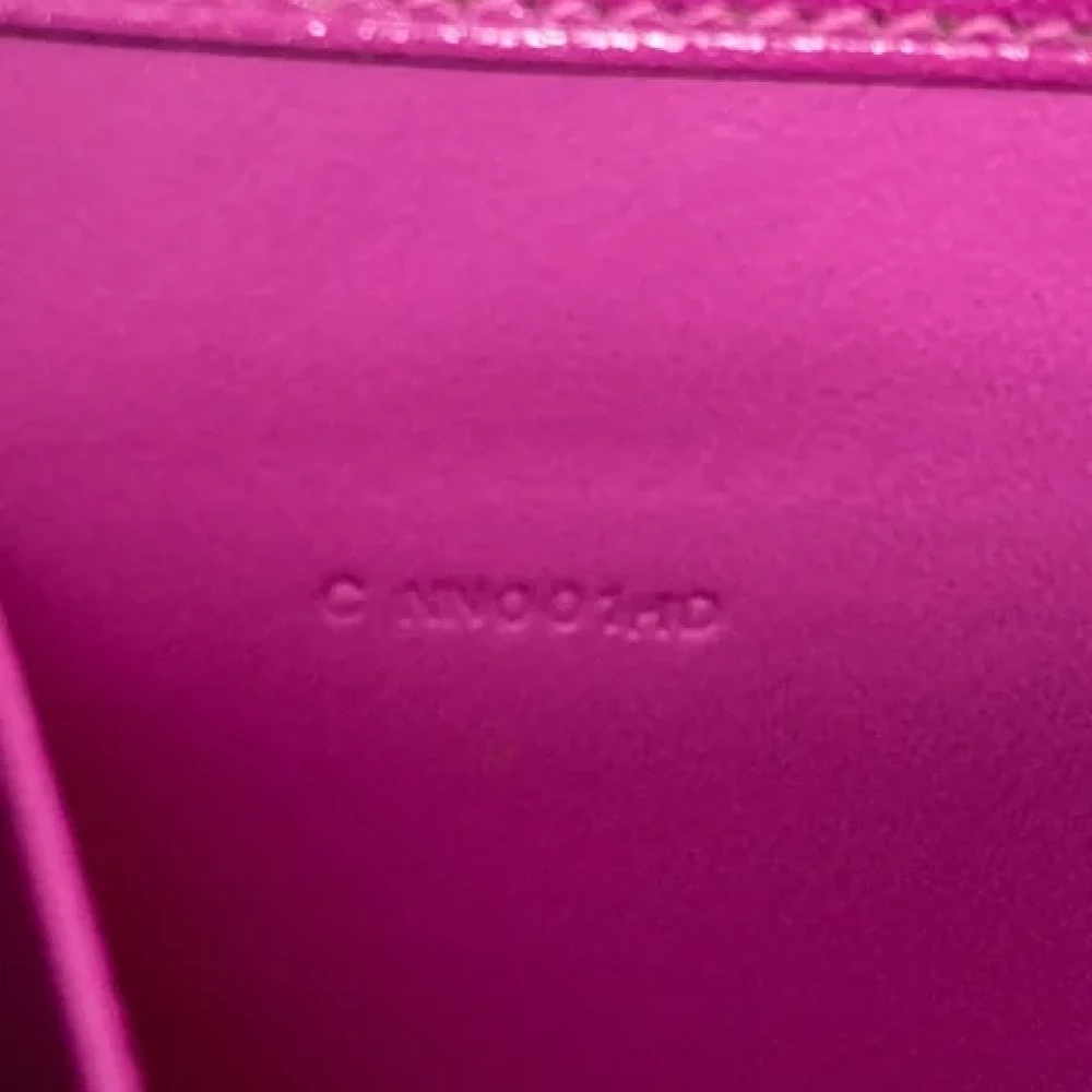 Hermès Vintage Pre-owned Leather clutches Purple Dames
