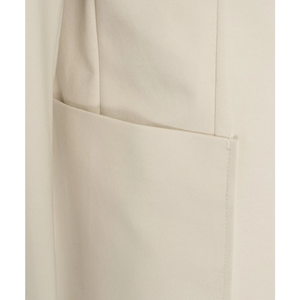 Paolo Pecora Beige Jersey Blazer Ss25 Beige Heren