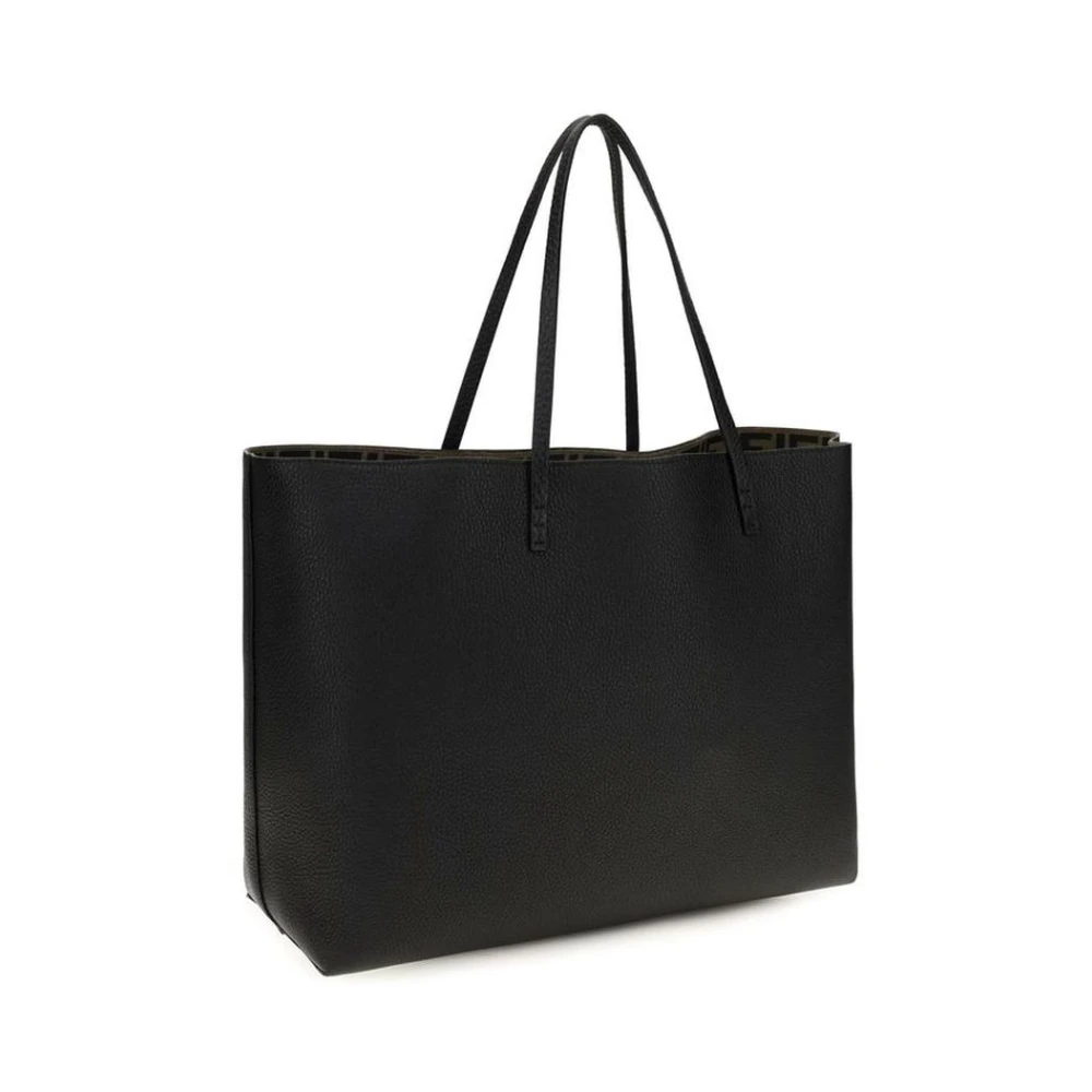 Fendi Medium Roll - Female - Shopping Bags - Black - One Size - Bags - Image 11