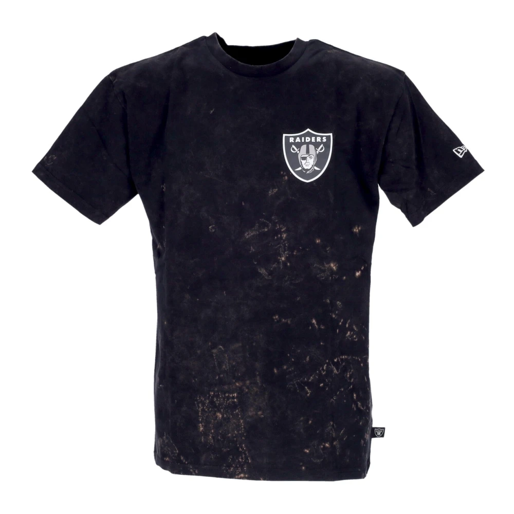 New era NFL Gewassen Grafische Tee Las Vegas Raiders Black Heren