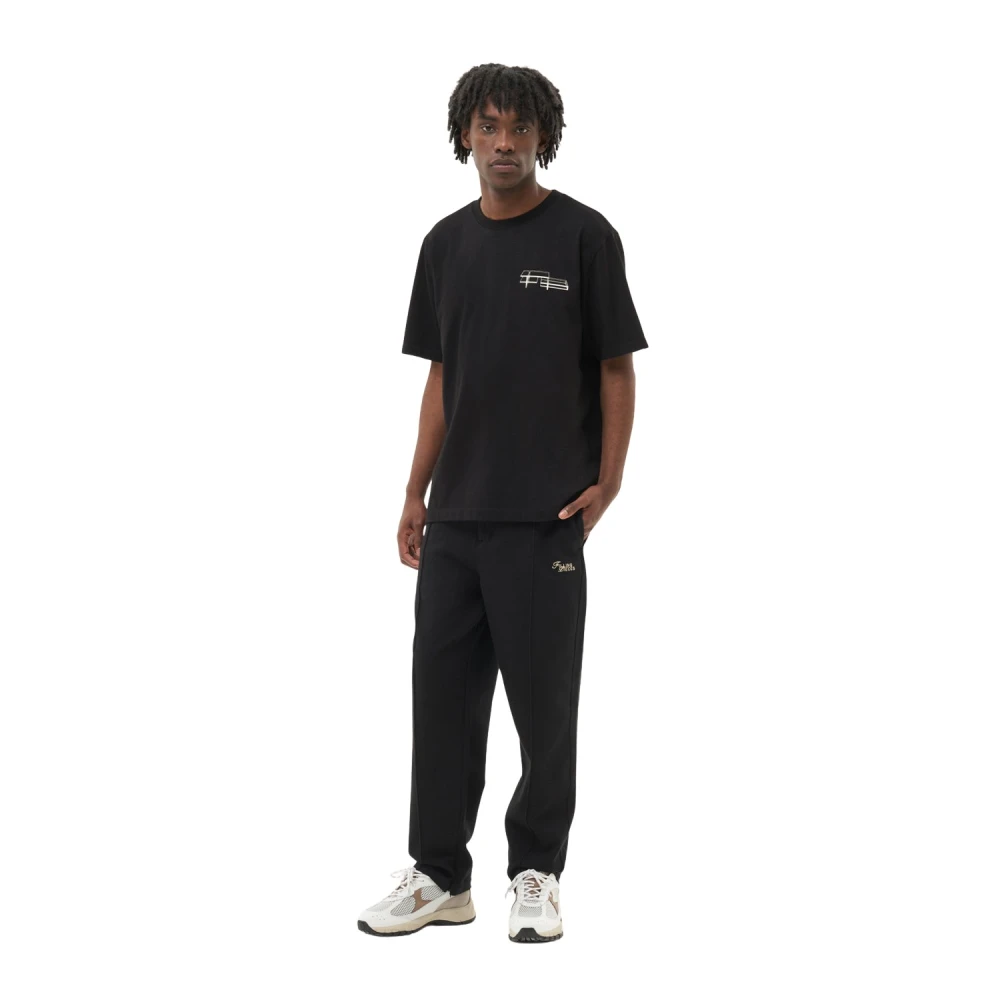 Filling Pieces T-shirt Handshake Elements Black Heren