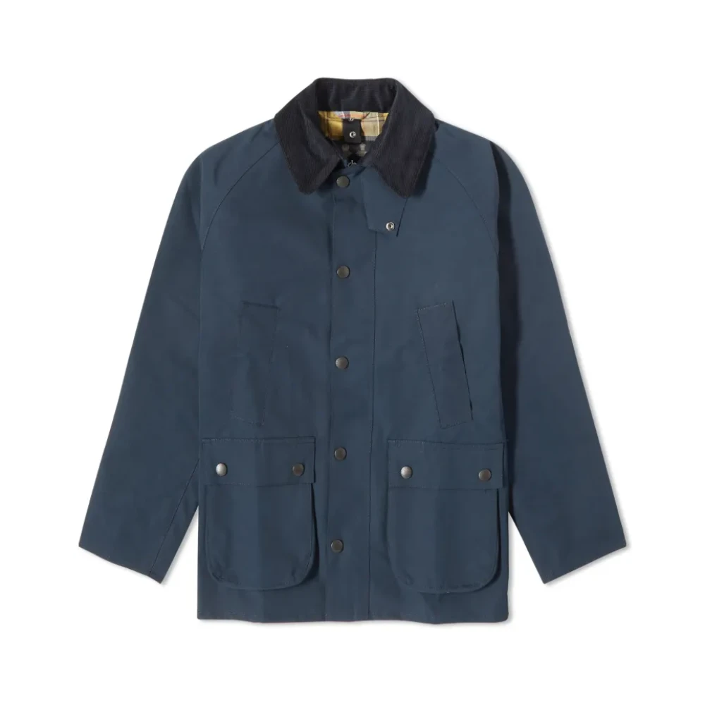 Barbour Casual jas in Navy Sage Green Blue Heren