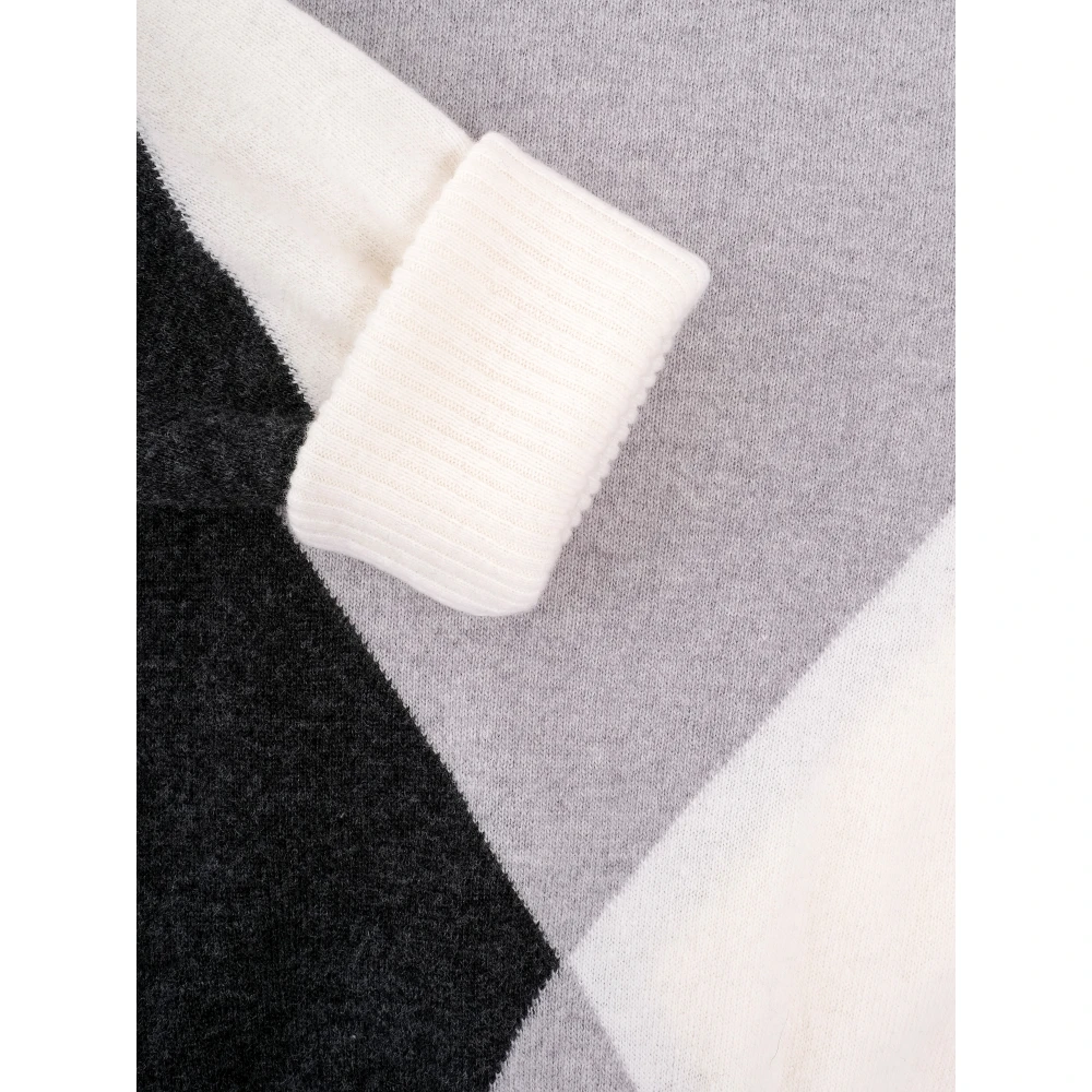 Roberto Collina Luxe Intarsia Coltrui Gray Heren