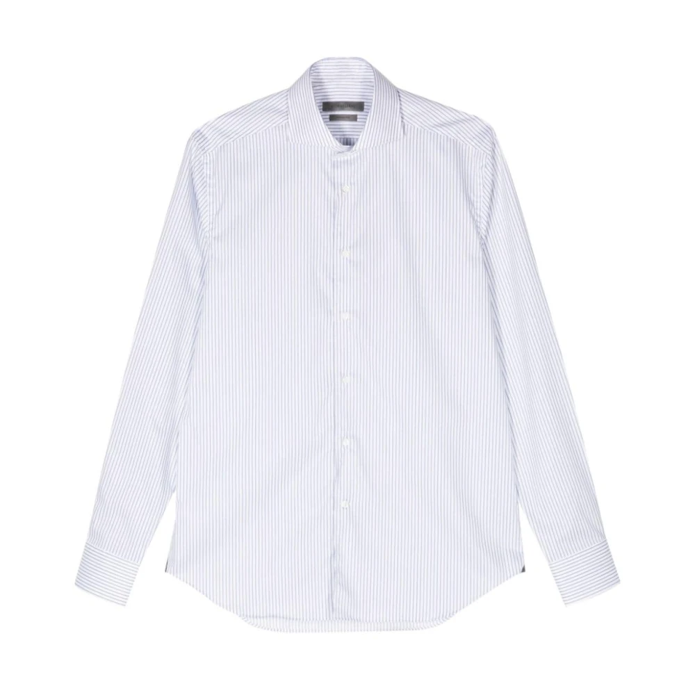 Corneliani Witte Overhemden voor Heren White Heren
