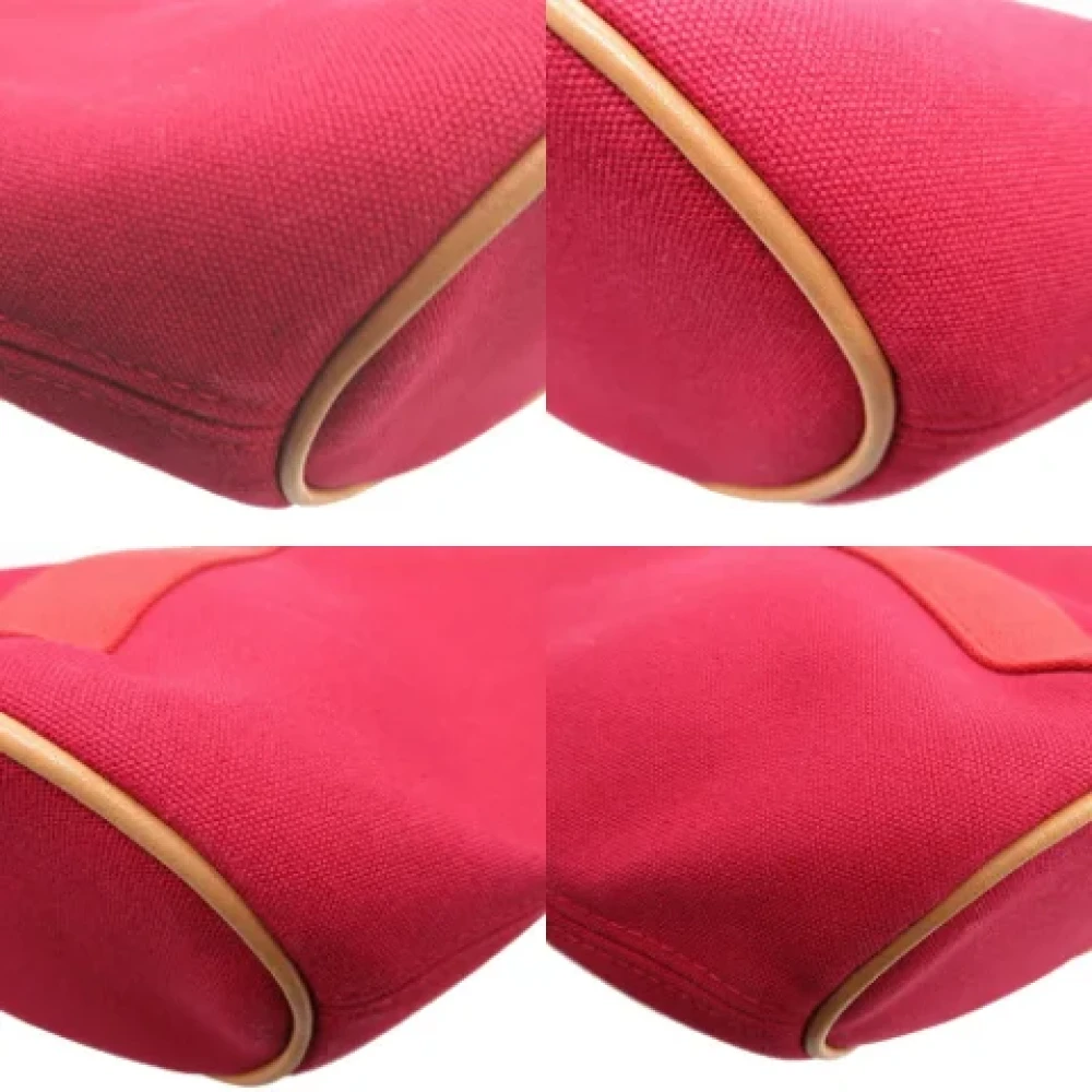 Hermès Vintage Pre-owned Fabric pouches Red Dames