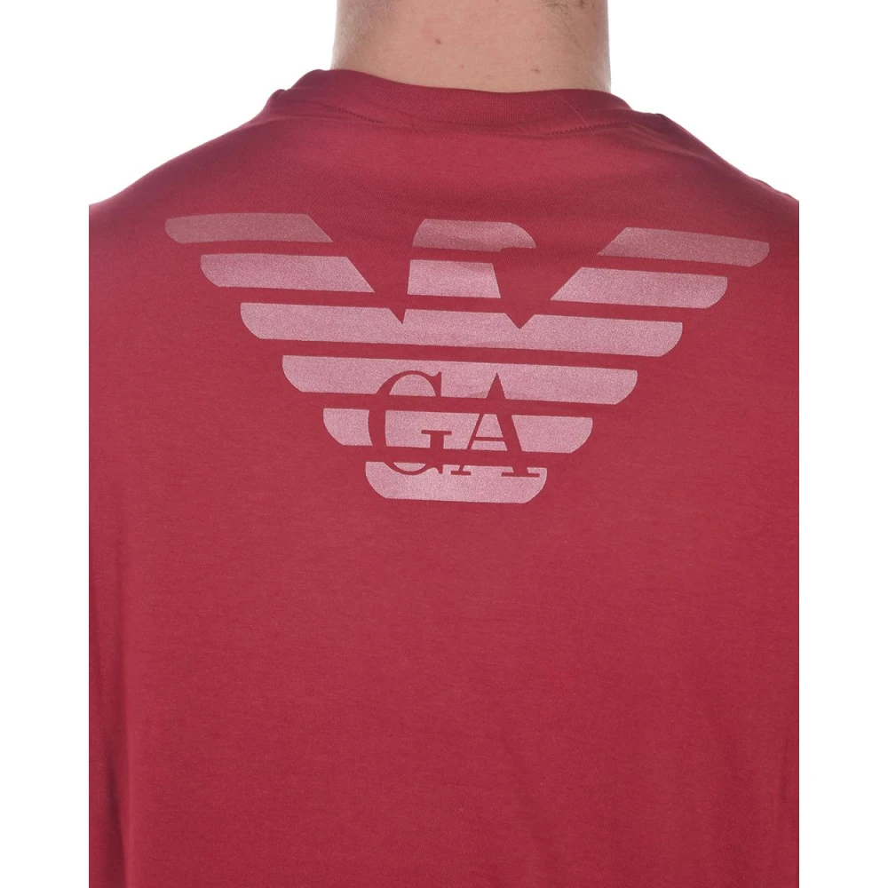 Emporio Armani Sweatshirts Red Heren