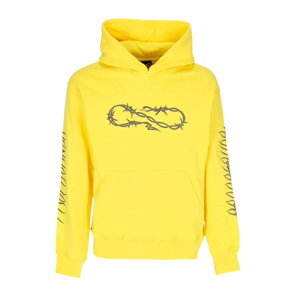 Propaganda Gele Wire Hoodie met Slang Borduursel Yellow Heren