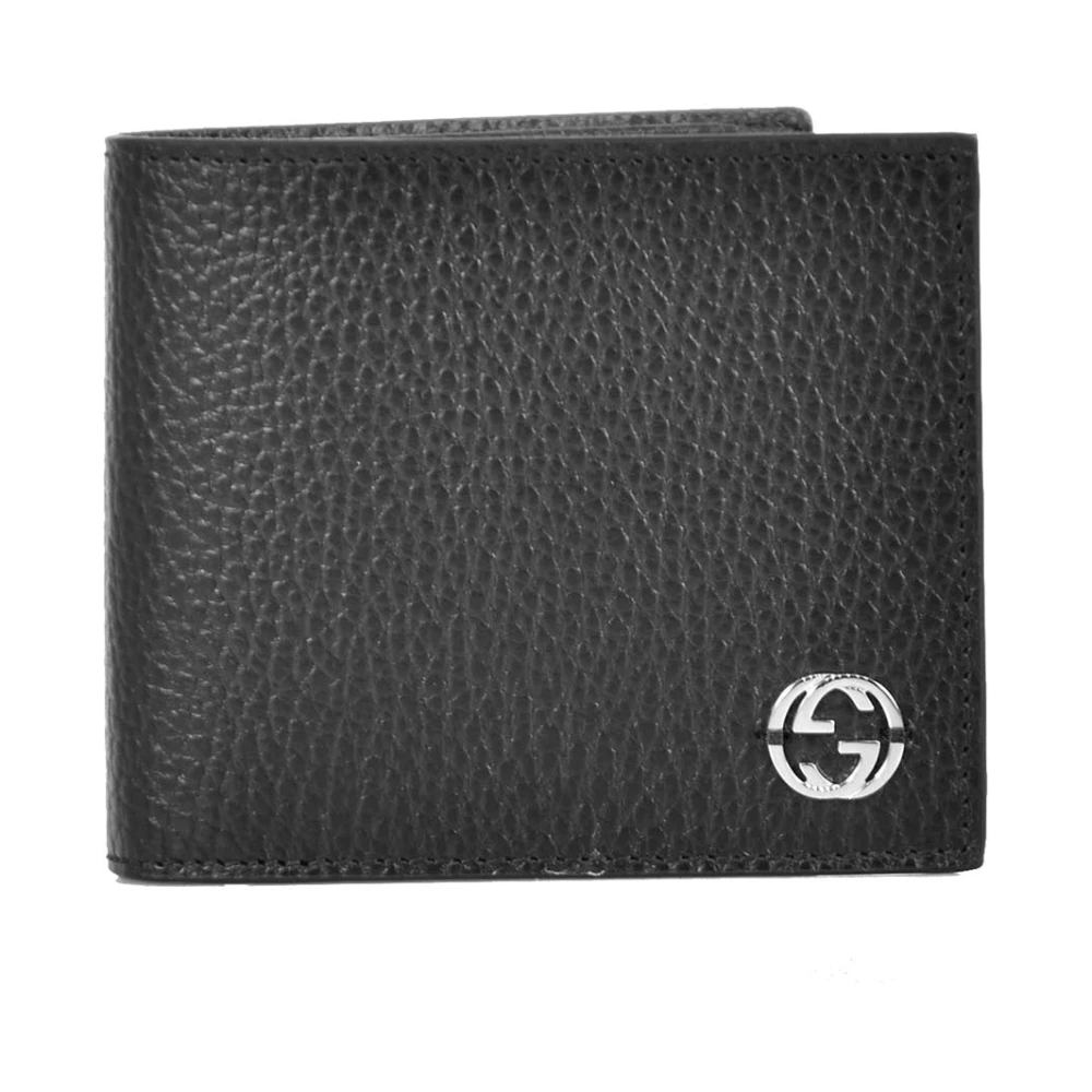 Gucci Horizontale Bifold Portemonnee Black Heren