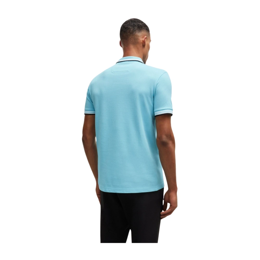 Hugo Boss Klassieke Polo Shirt Regular Fit Blue Heren