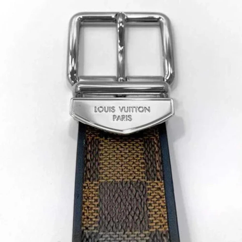 Louis Vuitton Vintage Pre-owned Canvas belts Brown Dames