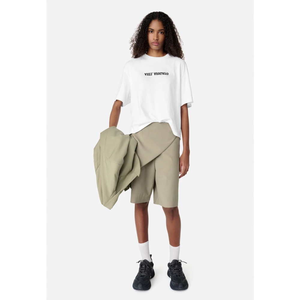 Axel Arigato Distort T-Shirt White Dames