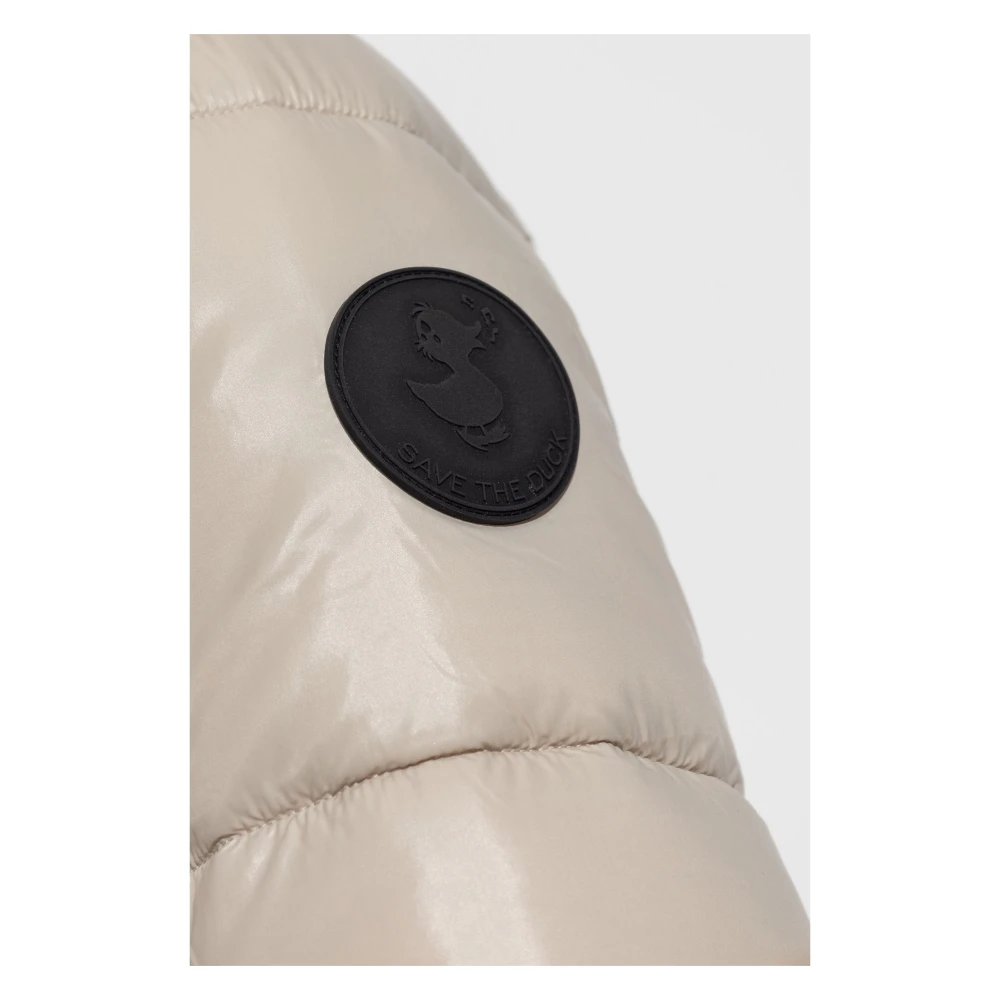Save The Duck Regenachtig Beige Isla Lichtgewicht Jas Beige Dames