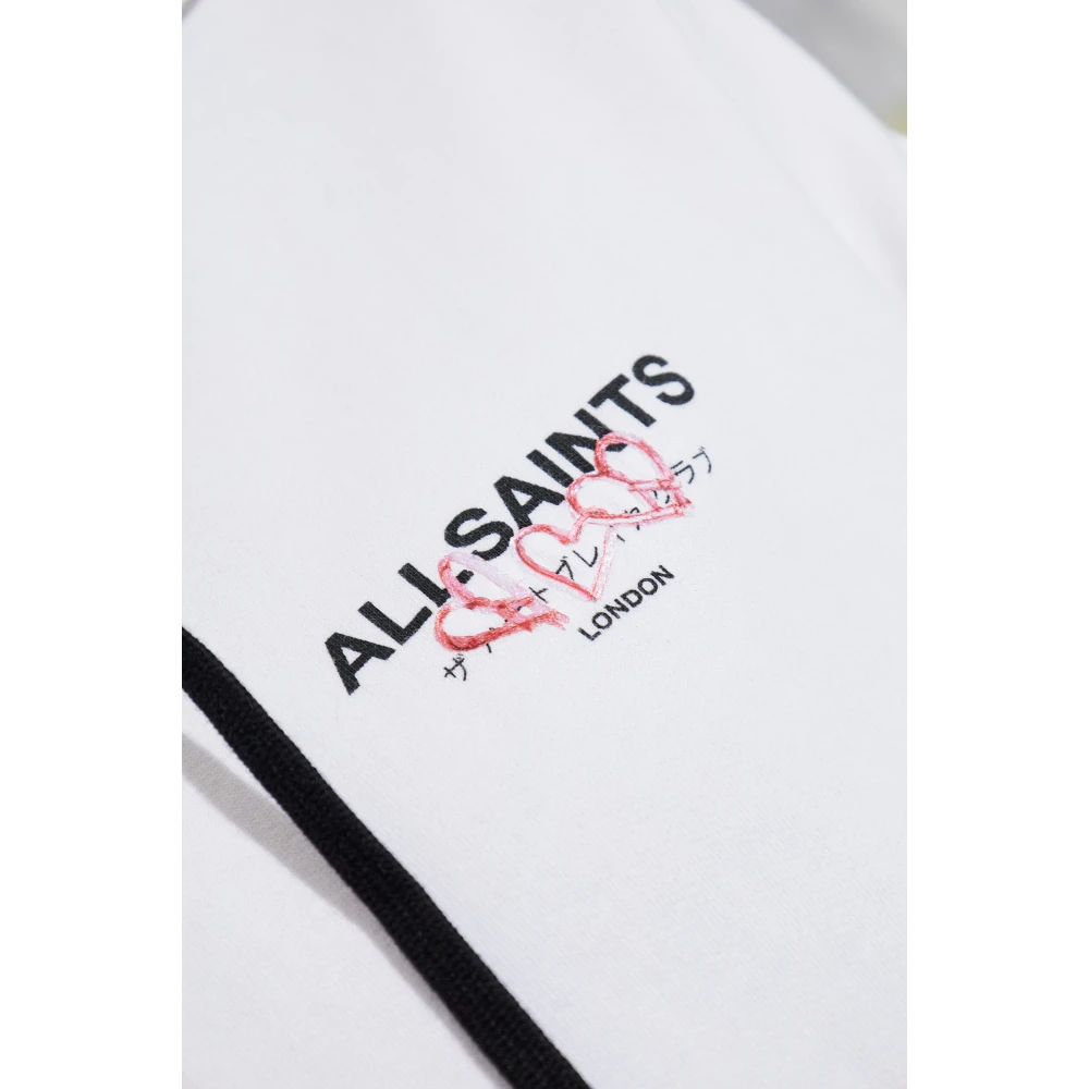 AllSaints Amore Sweatshirt White Dames