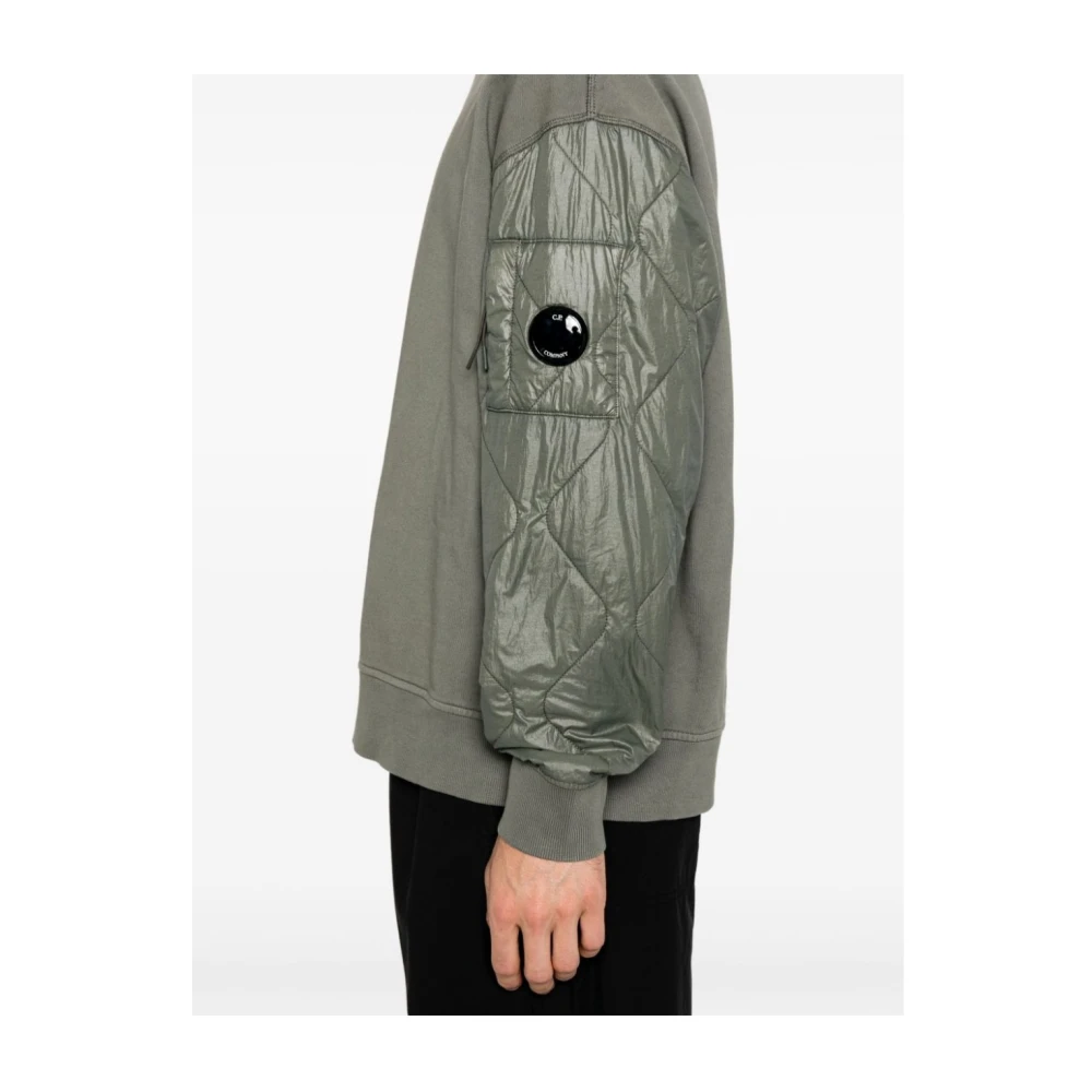 C.P. Company Stijlvolle Sweatshirt voor Mannen Gray Heren