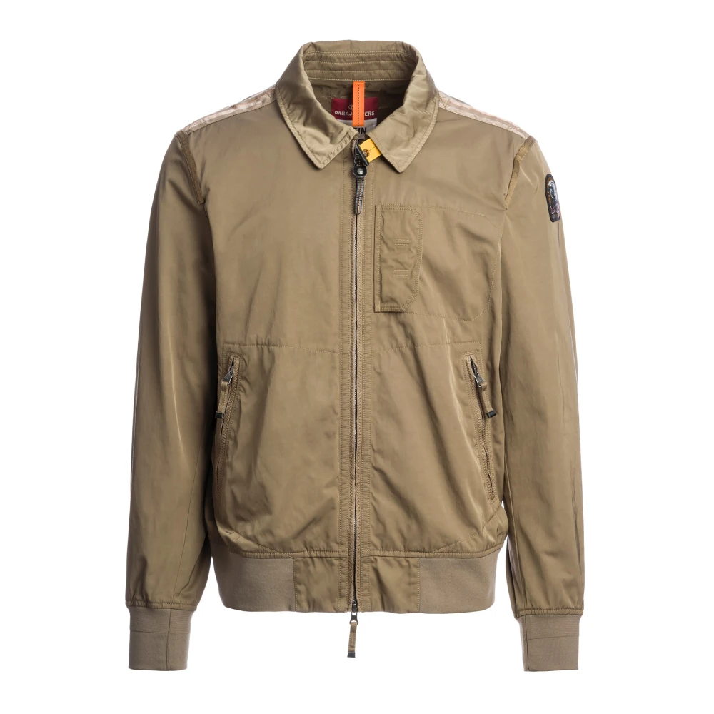 Parajumpers Aardejas met Hemdkraag en Geribbelde Manchetten Green Heren