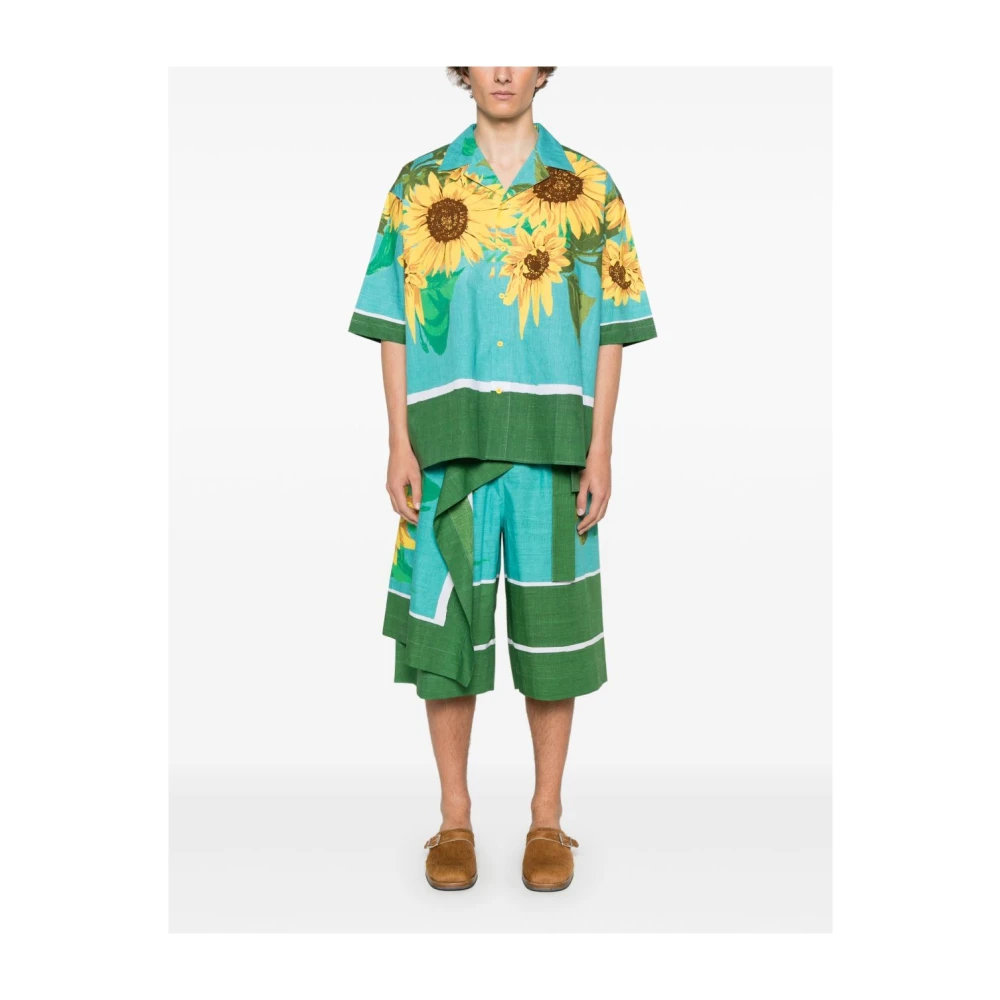 Craig Green Groene Handdoek Shirt Stijlvol Model Green Heren