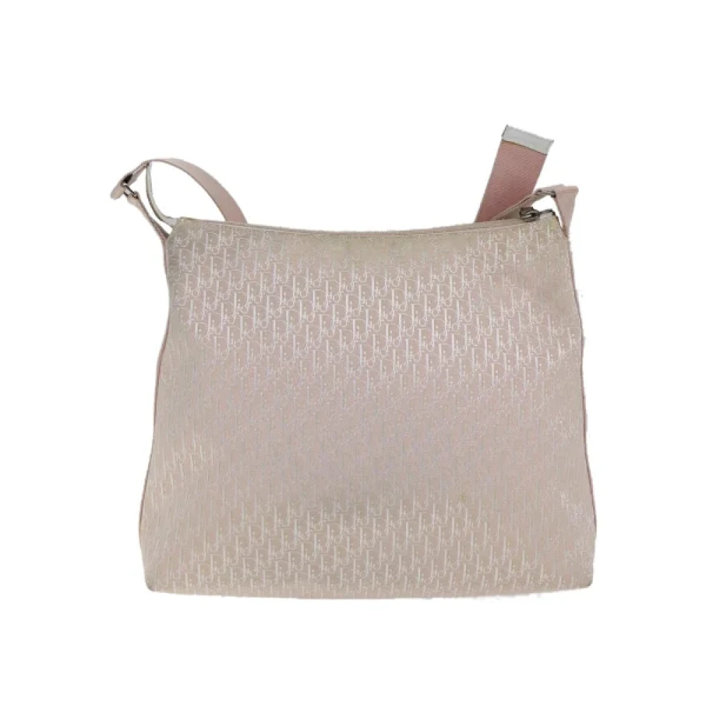 Dior Vintage Pre-owned Canvas dior-bags Pink Dames
