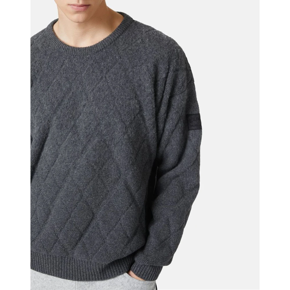 Iceberg Elegante trui met logo Gray Heren