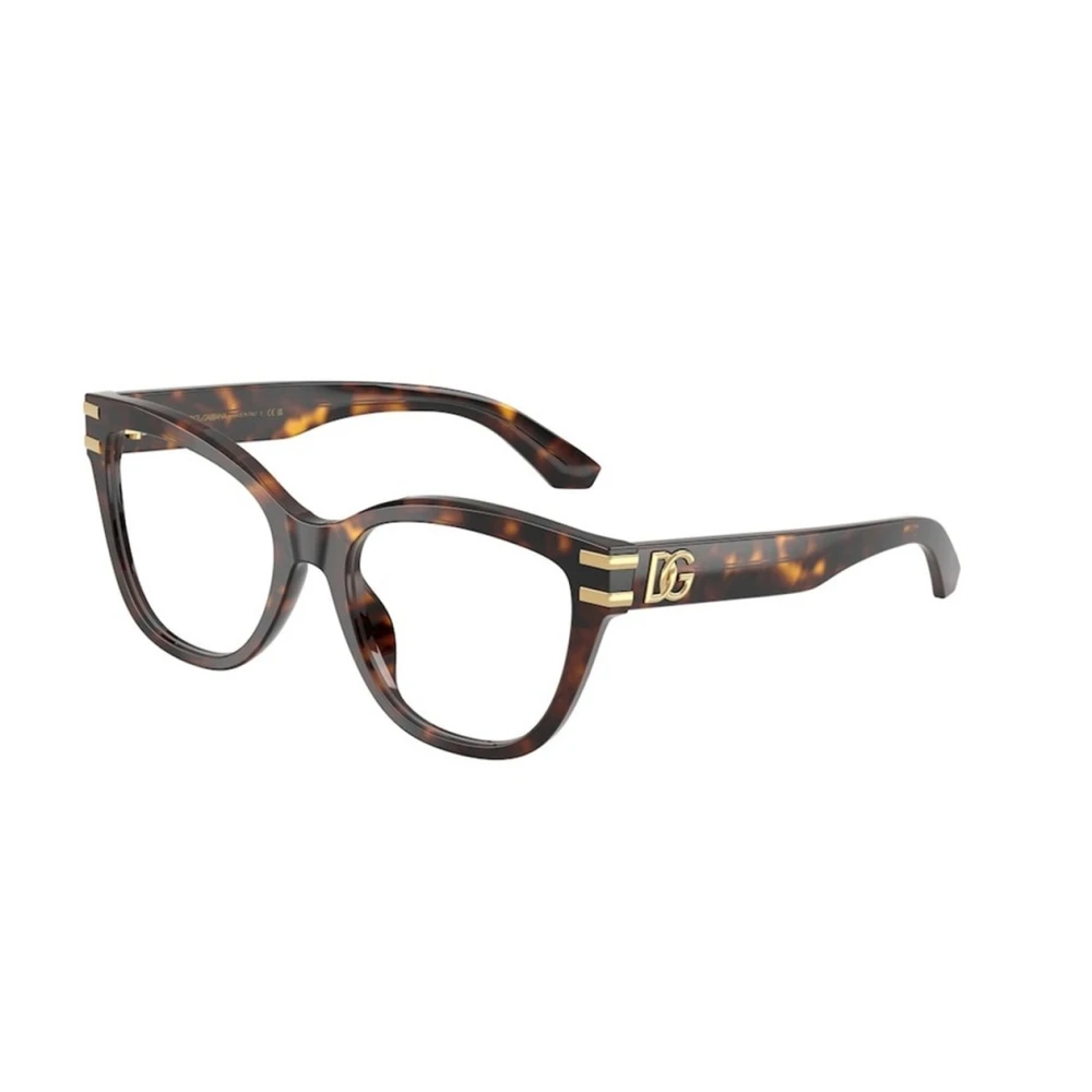 Dolce & Gabbana Women's Brown Glasses, 55 Mm, Optical Frame