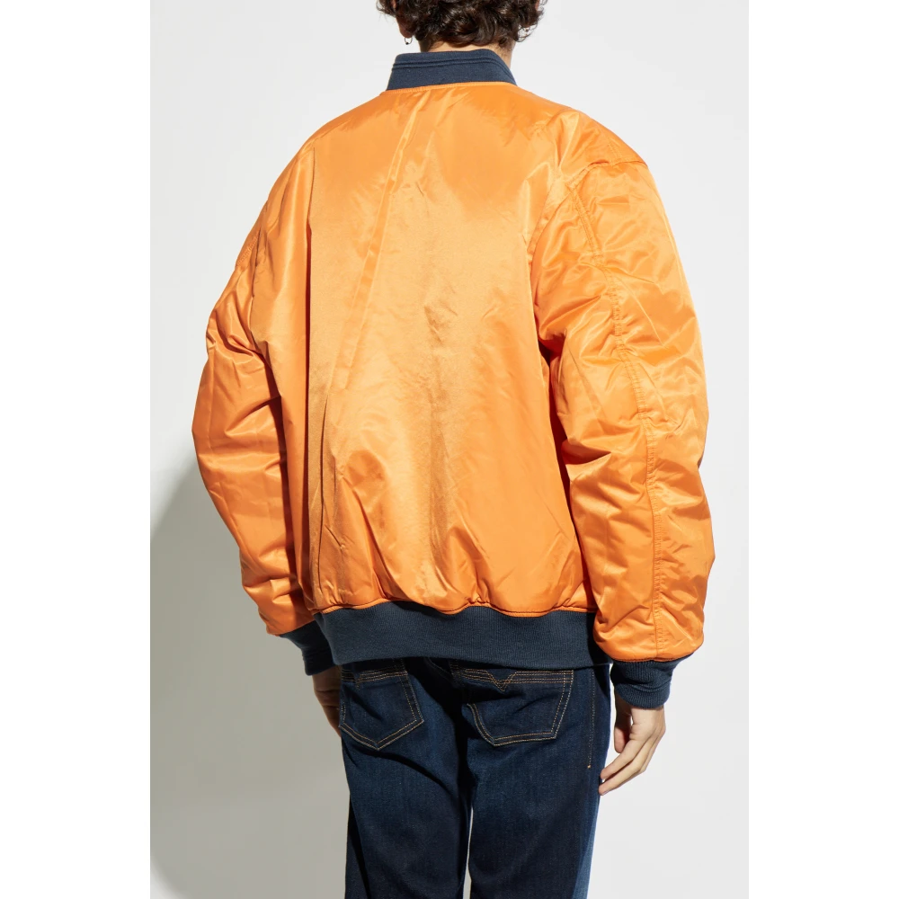 Diesel Omkeerbare J-Held bomber Blue Heren