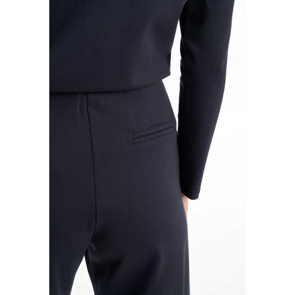 Vicario Cinque Stijlvolle Wijde Broek Blue Dames
