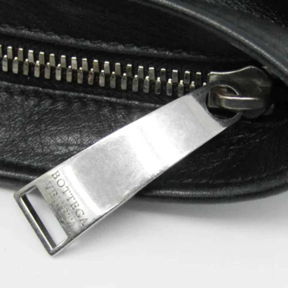 Bottega Veneta Vintage Pre-owned Leather pouches Black Dames