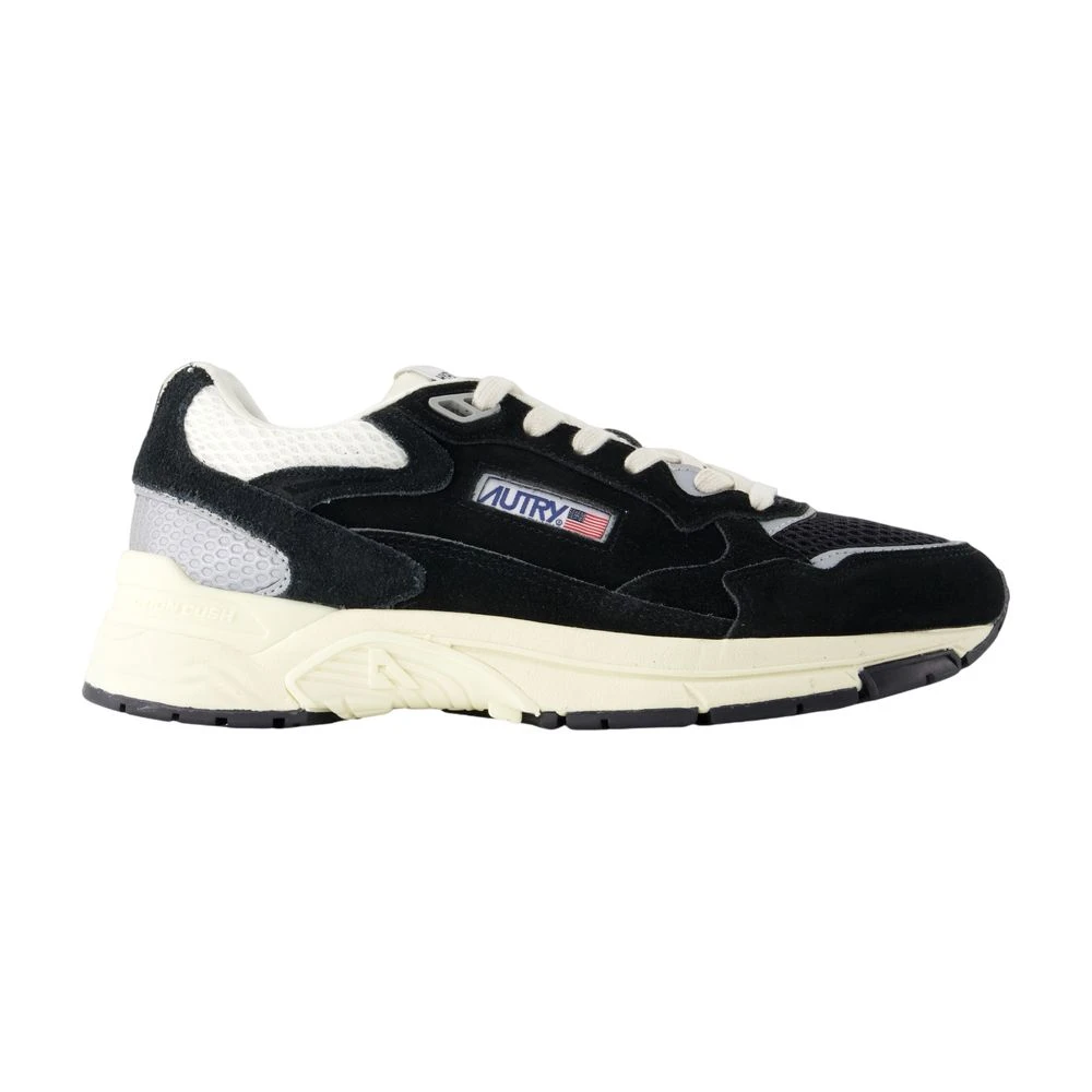 Autry Men's Black Sneakers, 7 Uk, Hyperway Low Trainers
