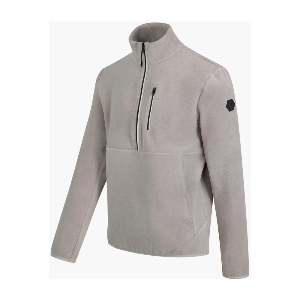 Cruyff Half Zip Fleece Sweater Grijs Heren Gray Heren