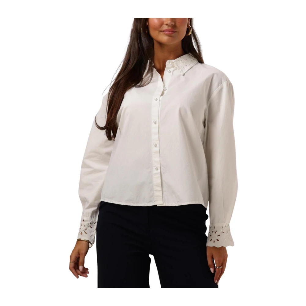 Y.A.S Elegante Witte Blouse voor Vrouwen White Dames