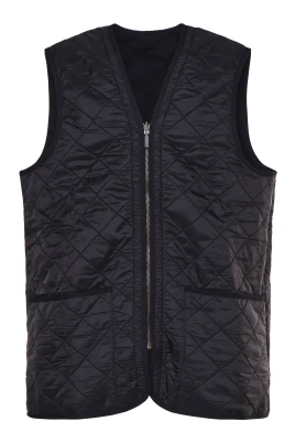 Svart Polarquilt Waistcoat Jacka