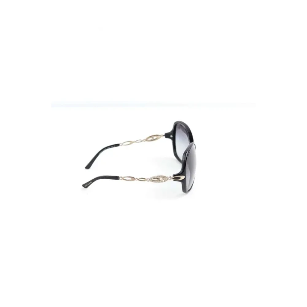 Bvlgari Vintage Pre-owned Plastic sunglasses Black Dames